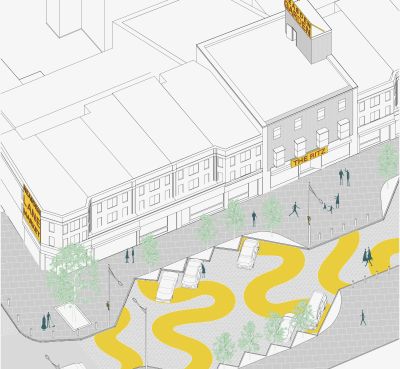 Neasden, artist impression