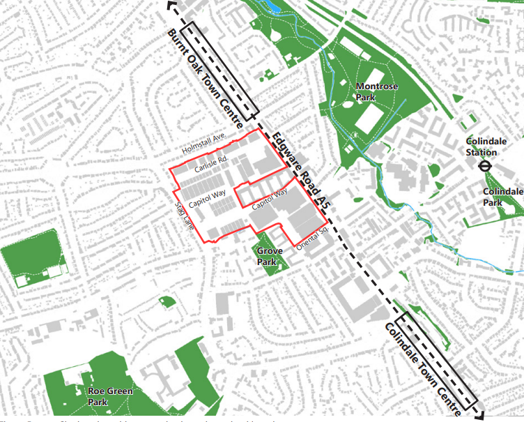 capitol way valley, capitol, boundary map, regent, growth area