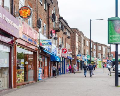 Neasden, Town Centre, Neasden Town Centre, shop fronts