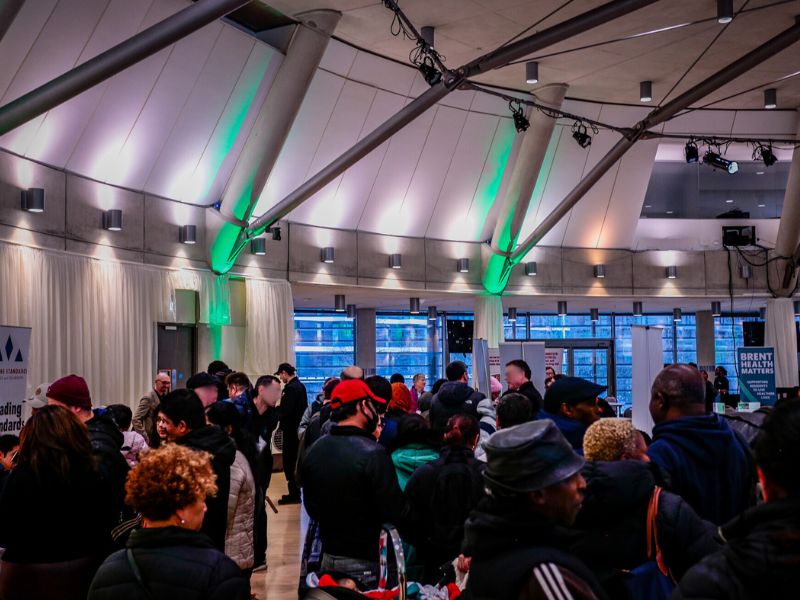 Renters gathered at Private Renters Fair
