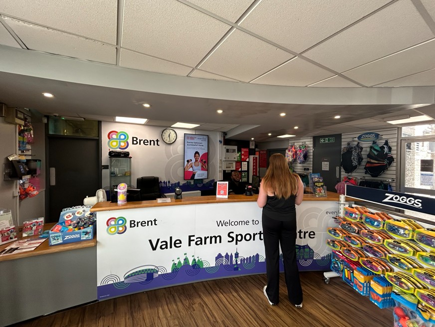 Vale Farm leisure centre