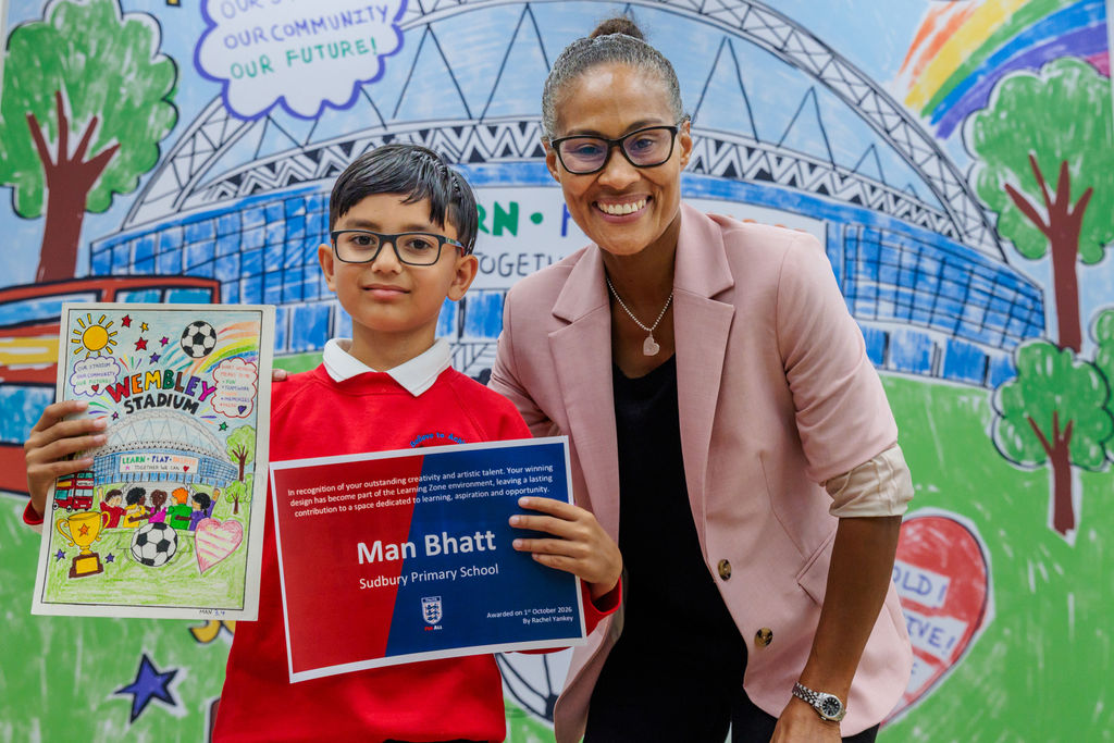 mural design winner Relaunch of Wembley Learning Zone